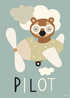 Lille Pilot Plakat
