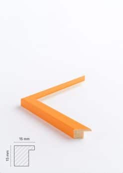 Ramme i orange 50x70