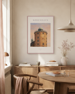 Alternative view of København Rundetårn Plakat