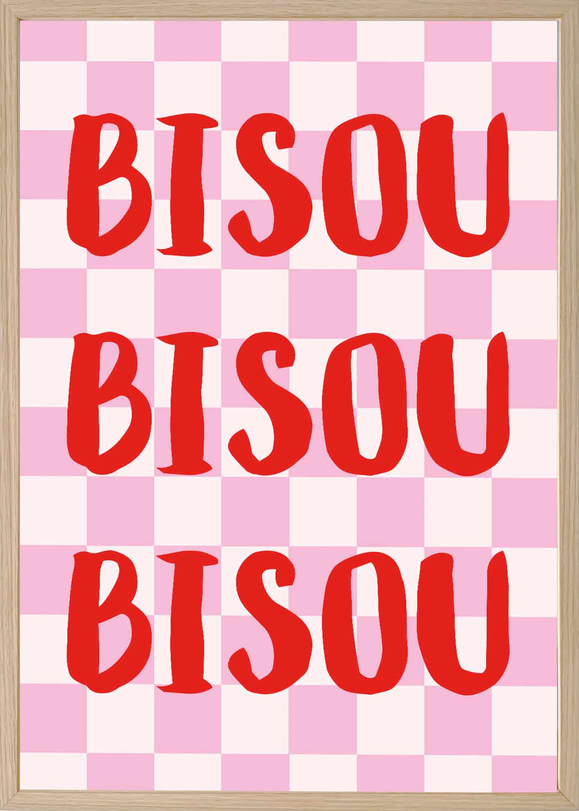 Bisou Plakat