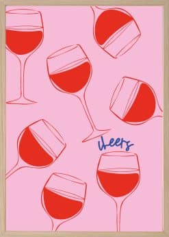 Cheers Plakat