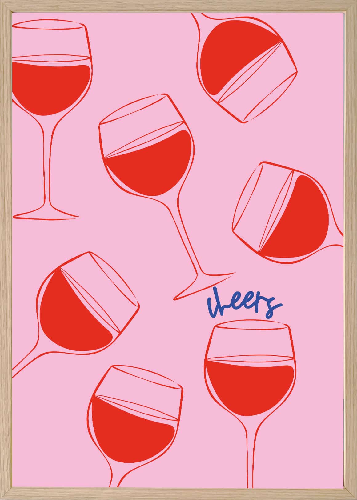 Cheers Plakat
