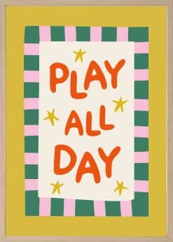 Play All Day Plakat
