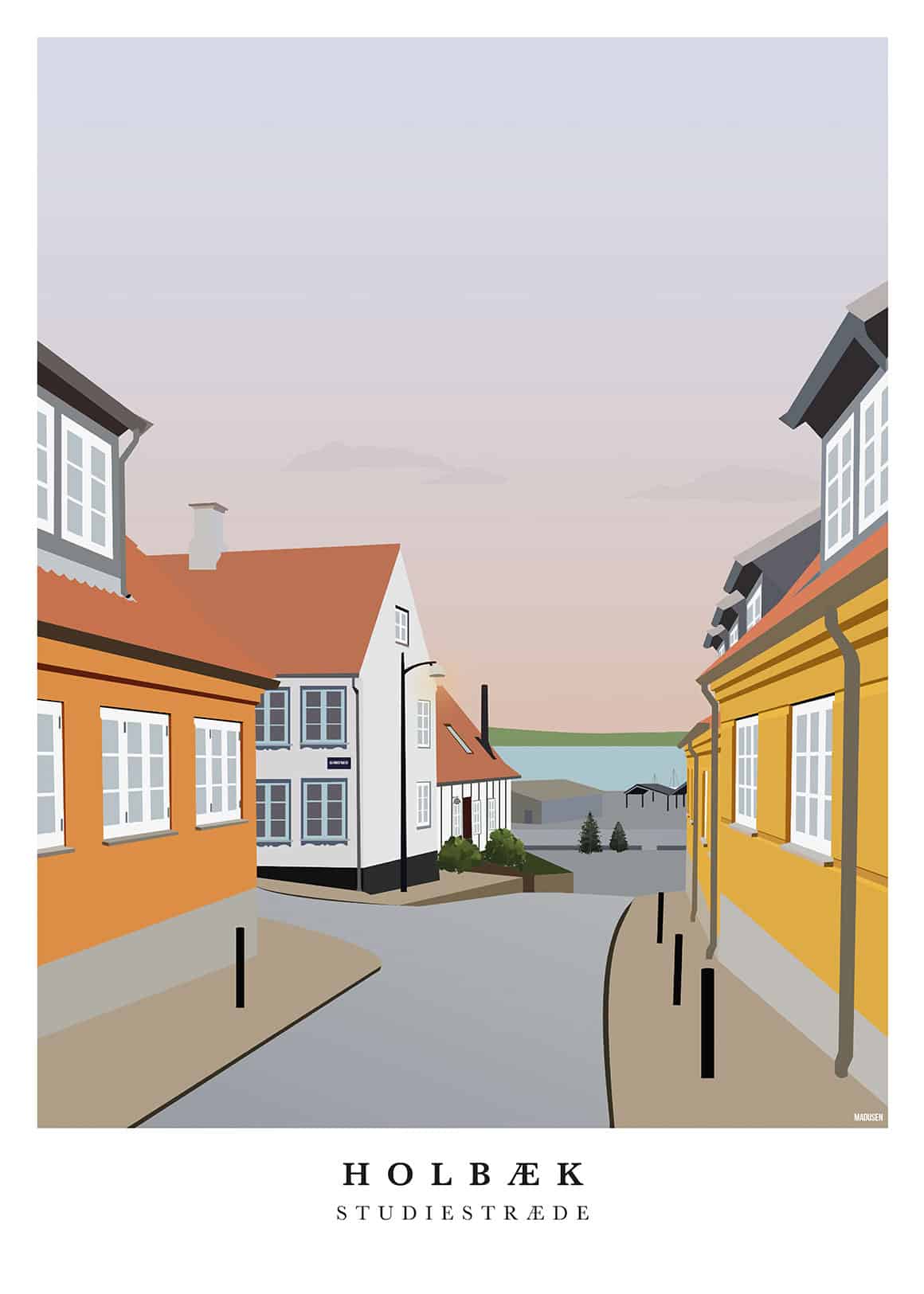 Holbæk Studiestræde Plakat