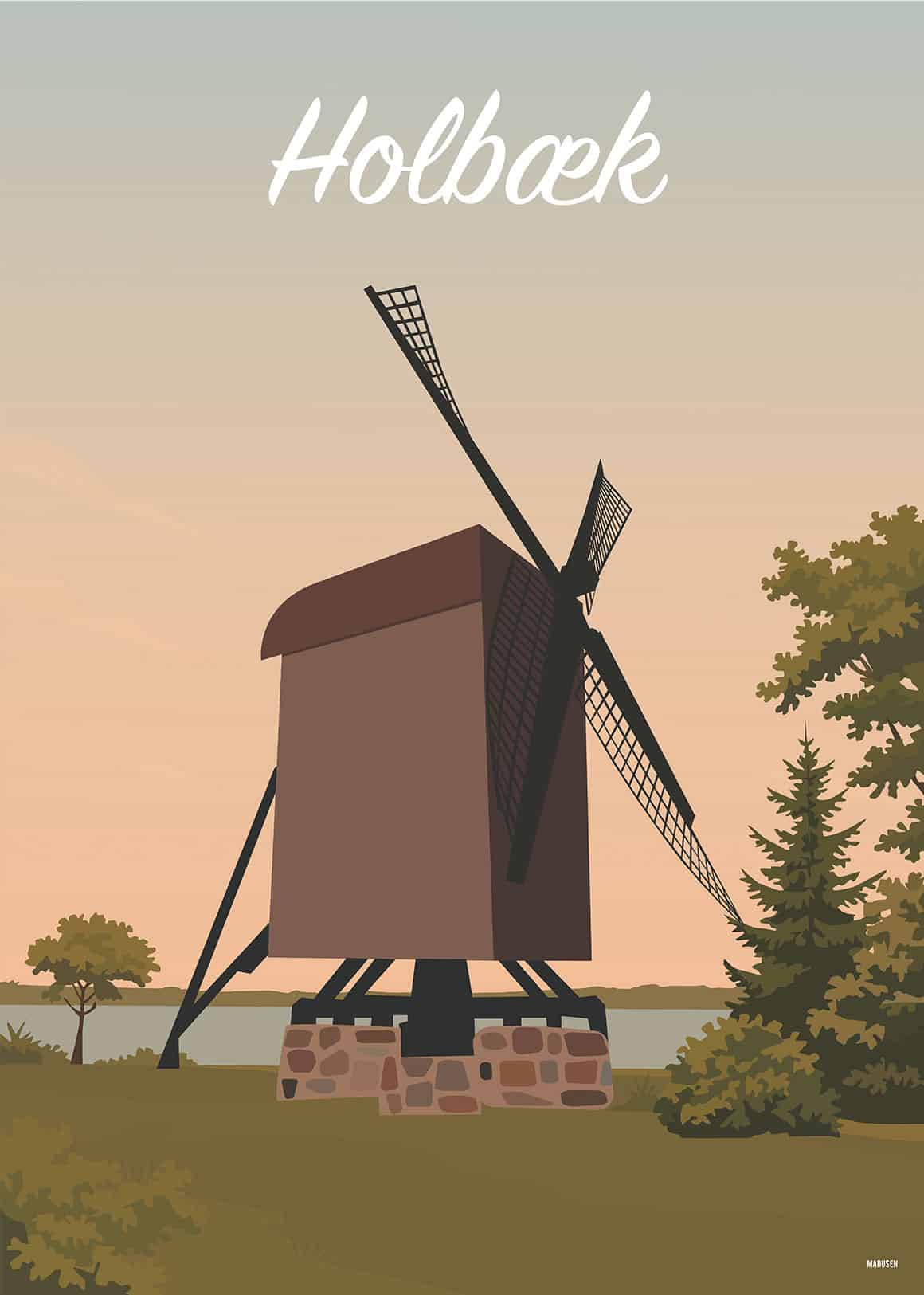 Holbæk Mølle Plakat