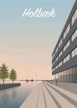 Holbæk Kanalstræde Plakat