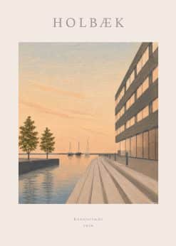 Holbæk Kanalstræde Plakat
