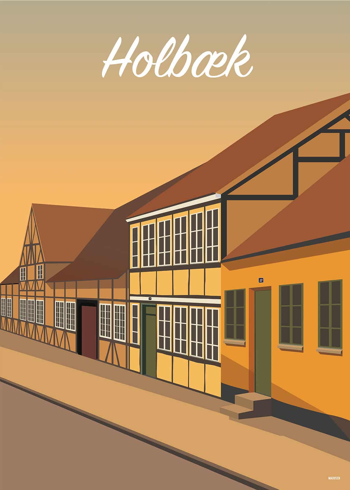 Holbæk Klosterstræde Plakat
