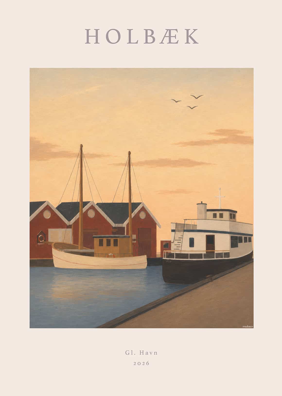 Holbæk Gl. Havn Plakat