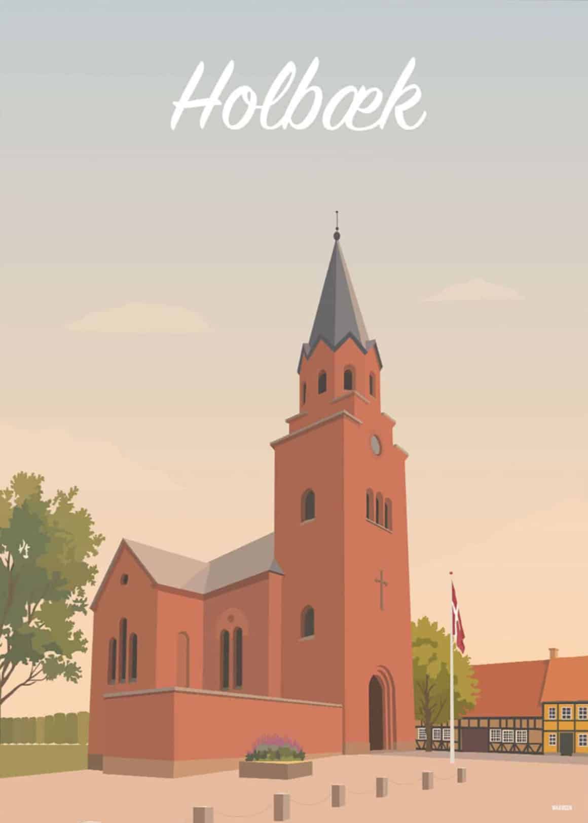 Holbæk Sankt Nikolai Kirke Plakat