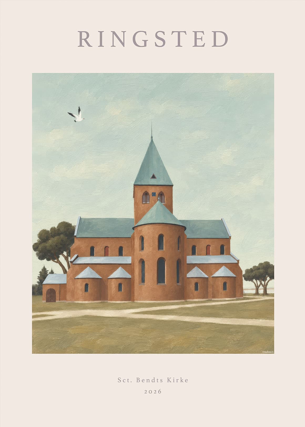 Ringsted Sct. Bendts Kirke Plakat
