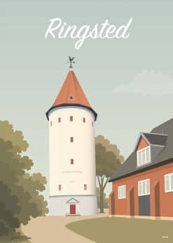 Ringsted Vandtårn Plakat