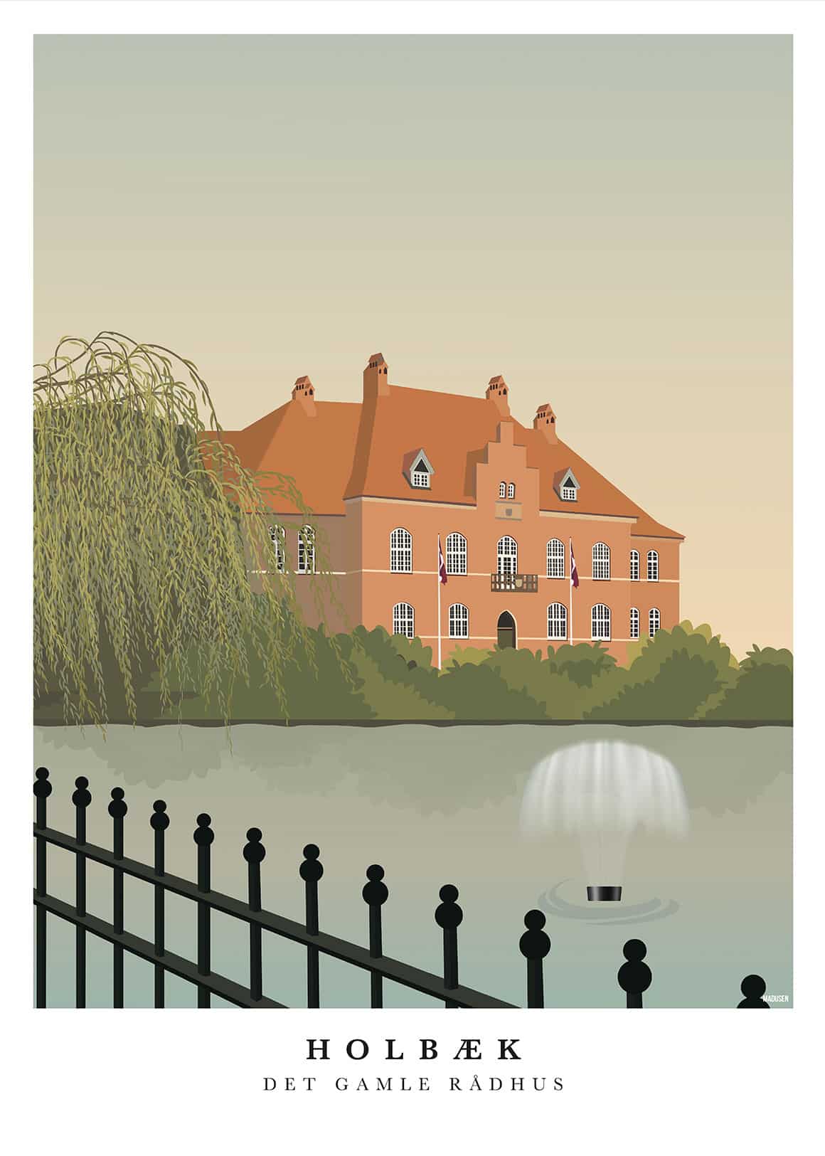 Holbæk Det Gamle Rådhus Plakat
