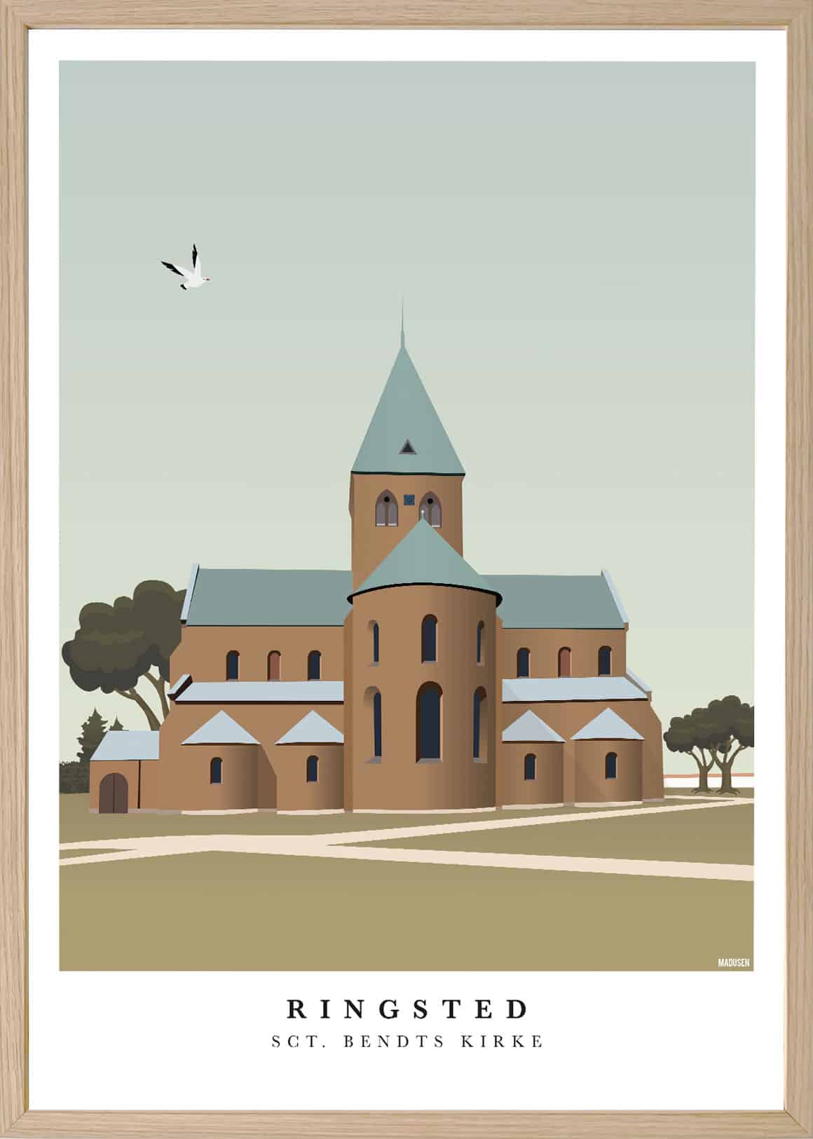 Ringsted Sct Bendts Kirke Plakat