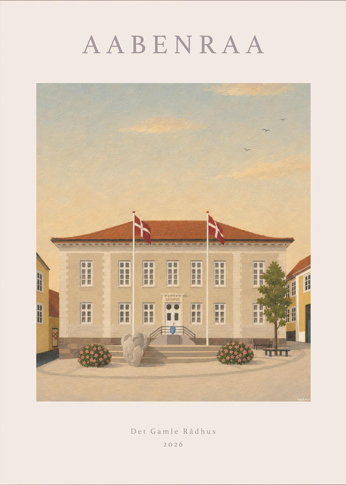 Aabenraa Det Gamle Rådhus Plakat