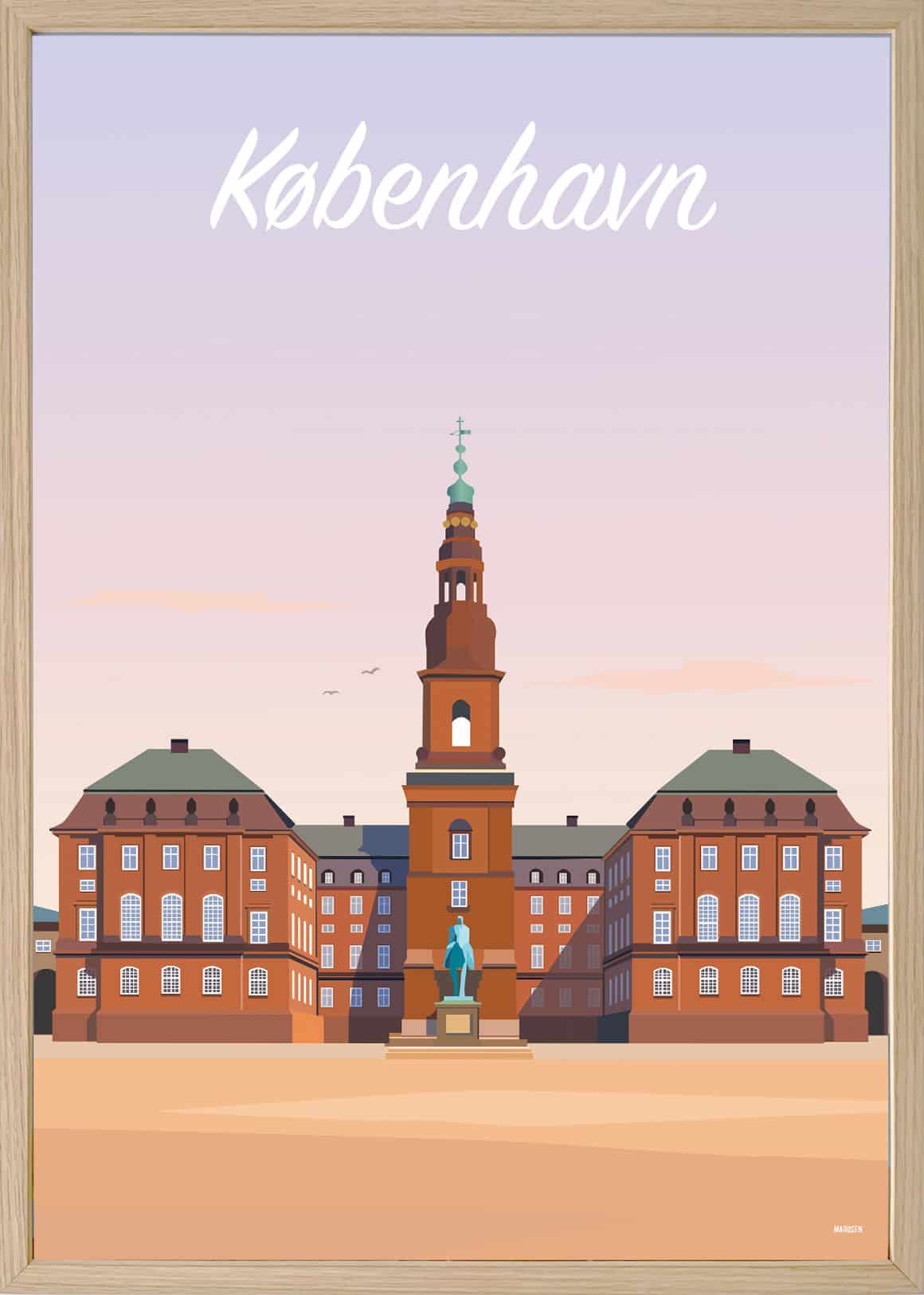 København Christiansborg Slot Plakat