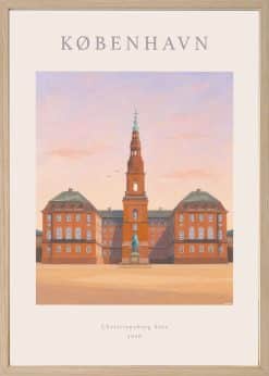 København Christiansborg Slot Plakat