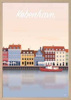 København Nyhavn Plakat
