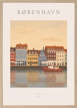 København Nyhavn Plakat