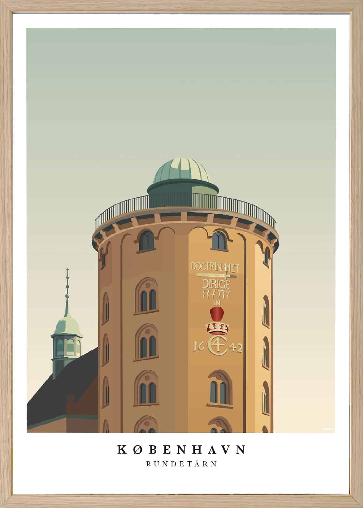 København Rundetårn Plakat