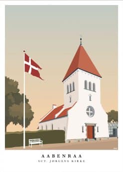 Aabenraa Sct. Jørgens Kirke Plakat