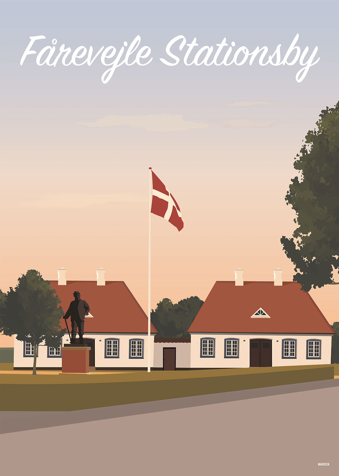 Fårevejle Stationsby Plakat
