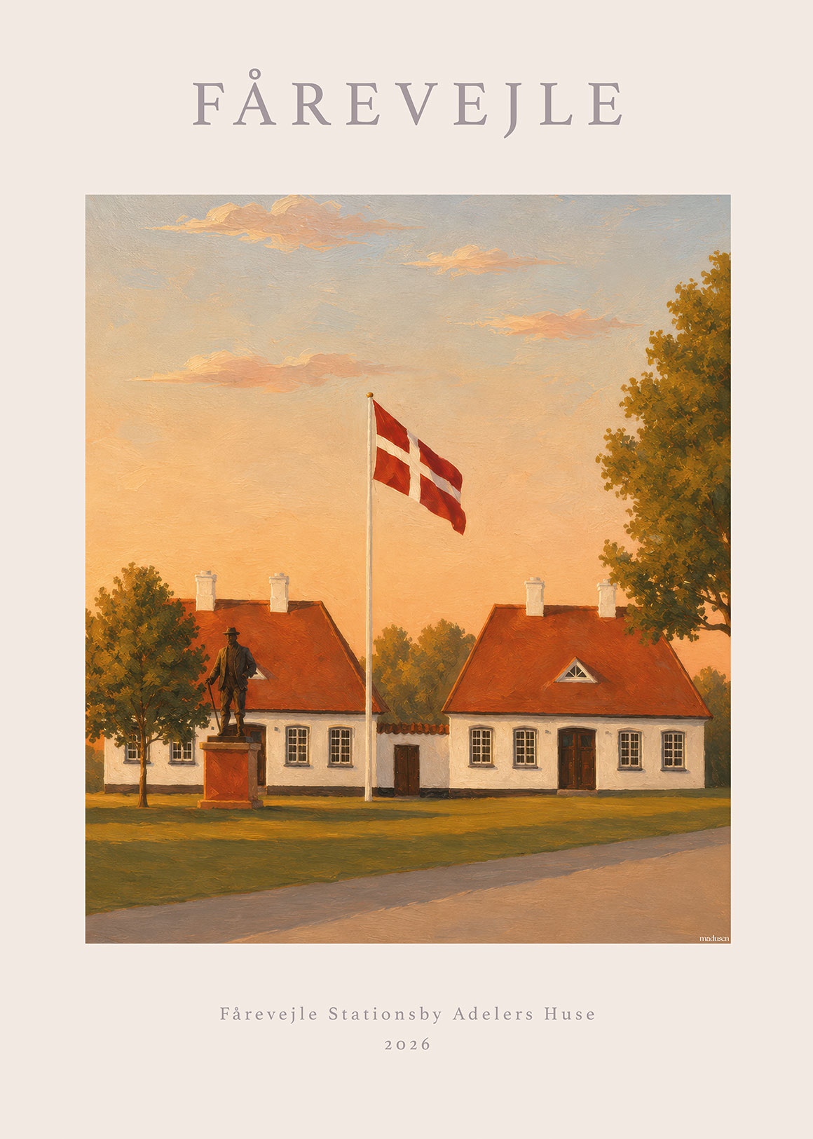 Fårevejle Stationsby Plakat