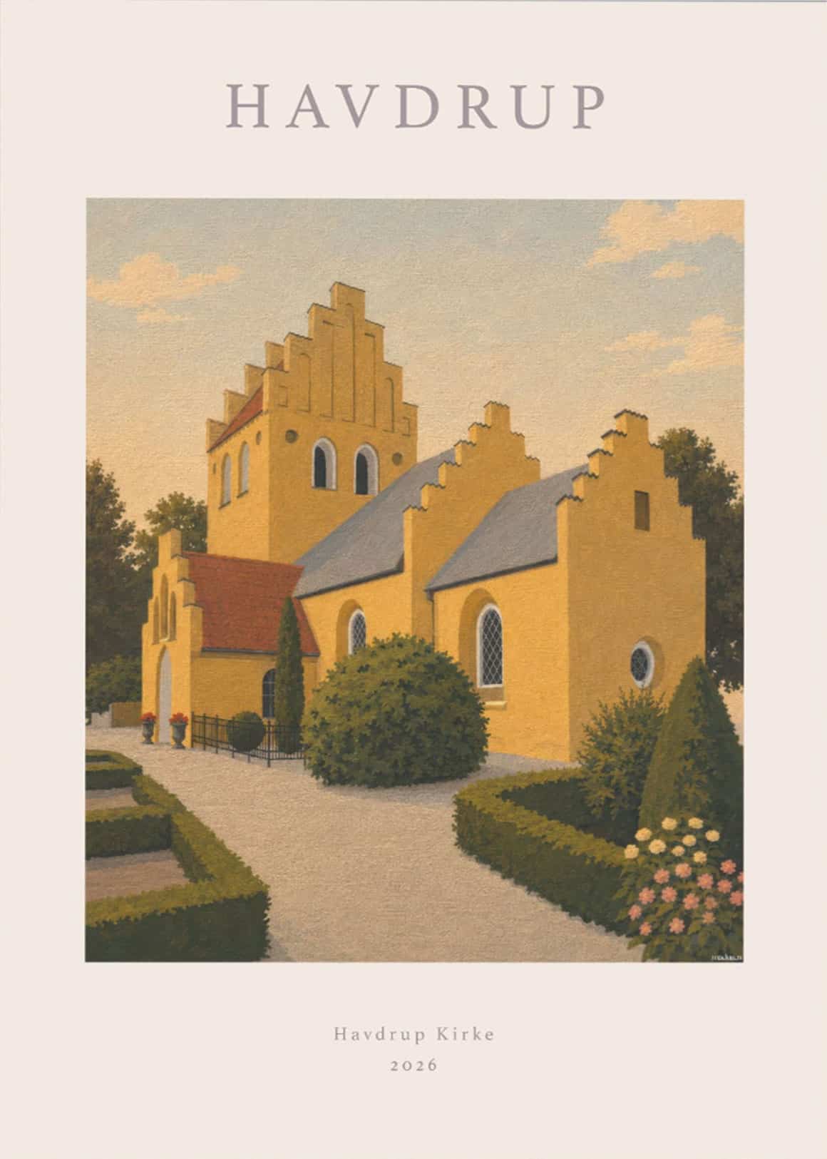 Havdrup Kirke Plakat