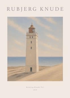 Rubjerg Knude Fyr Plakat
