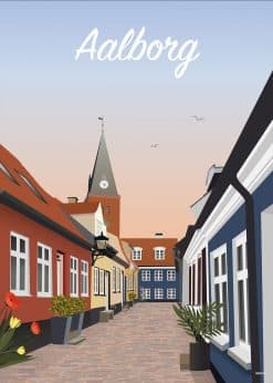 Aalborg Hjelmerstald Plakat