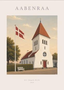 Aabenraa Sct. Jørgens Kirke Plakat
