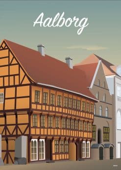 Aalborg Østerågade Plakat