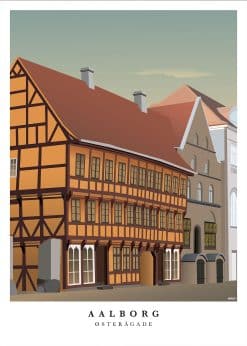 Aalborg Østerågade Plakat