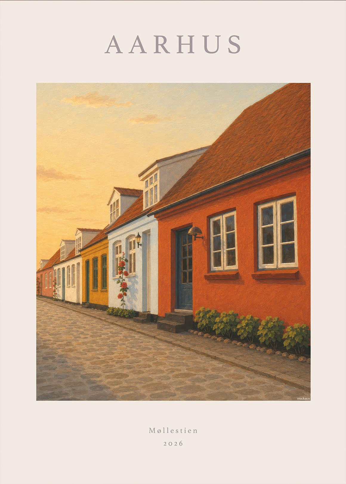 Aarhus Møllestien Plakat