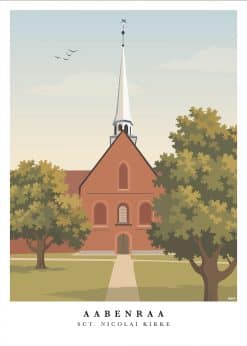 Aabenraa Sct. Nicolai Kirke Plakat