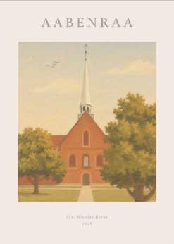 Aabenraa Sct. Nicolai Kirke Plakat