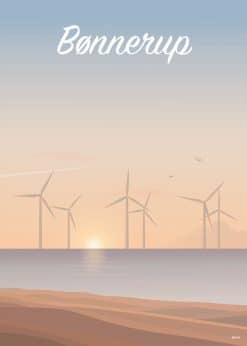 Bønnerup Strand Plakat