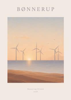 Bønnerup Strand Plakat