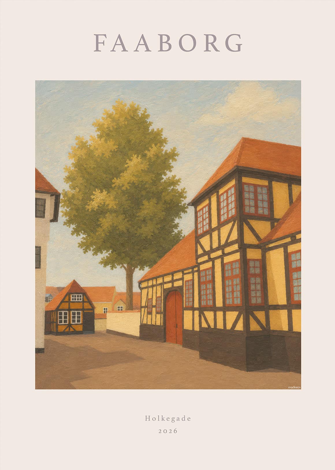 Faaborg Holkegade Plakat