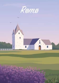 Rømø Sct. Clemens Kirke Plakat