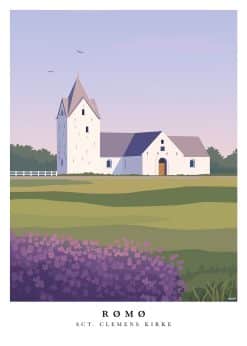 Rømø Sct. Clemens Kirke Plakat