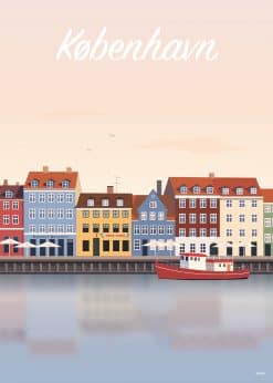 København Nyhavn Plakat