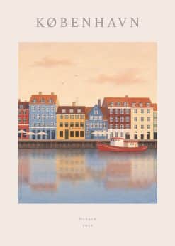 København Nyhavn Plakat