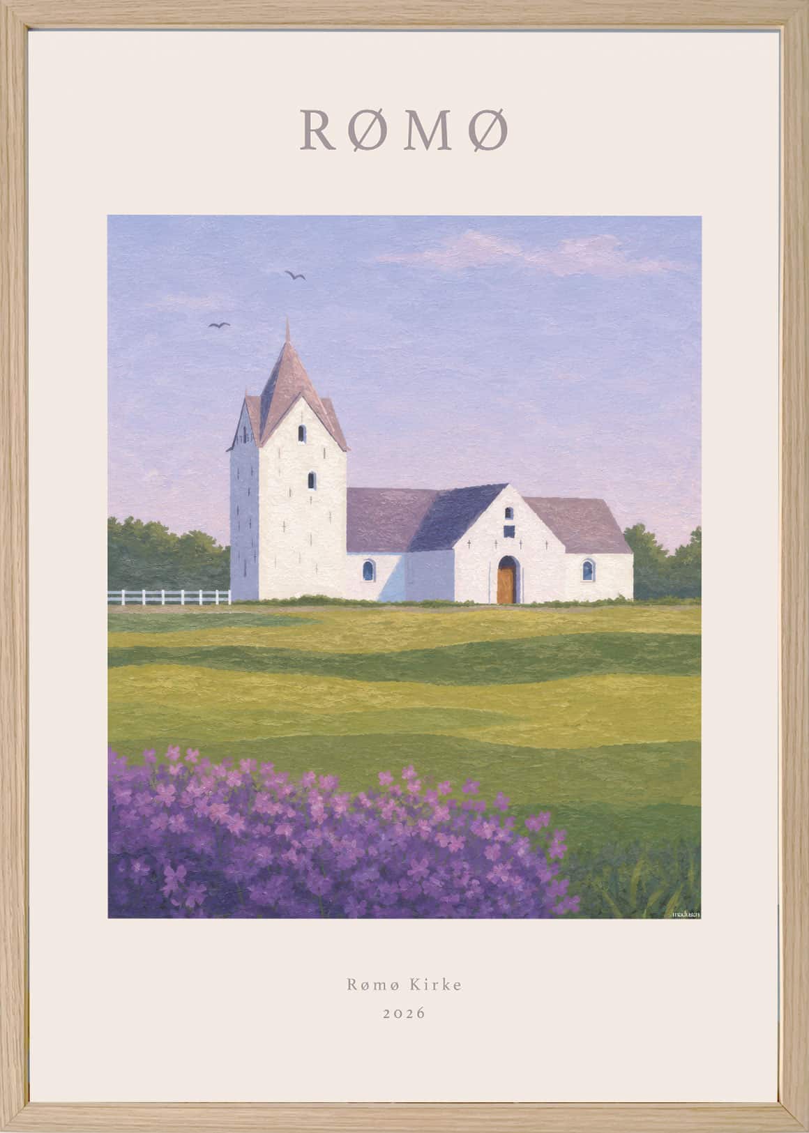 Rømø Kirke Plakat