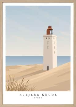 Rubjerg Knude Fyr Plakat