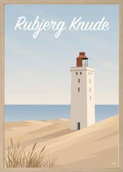 Rubjerg Knude Fyr Plakat