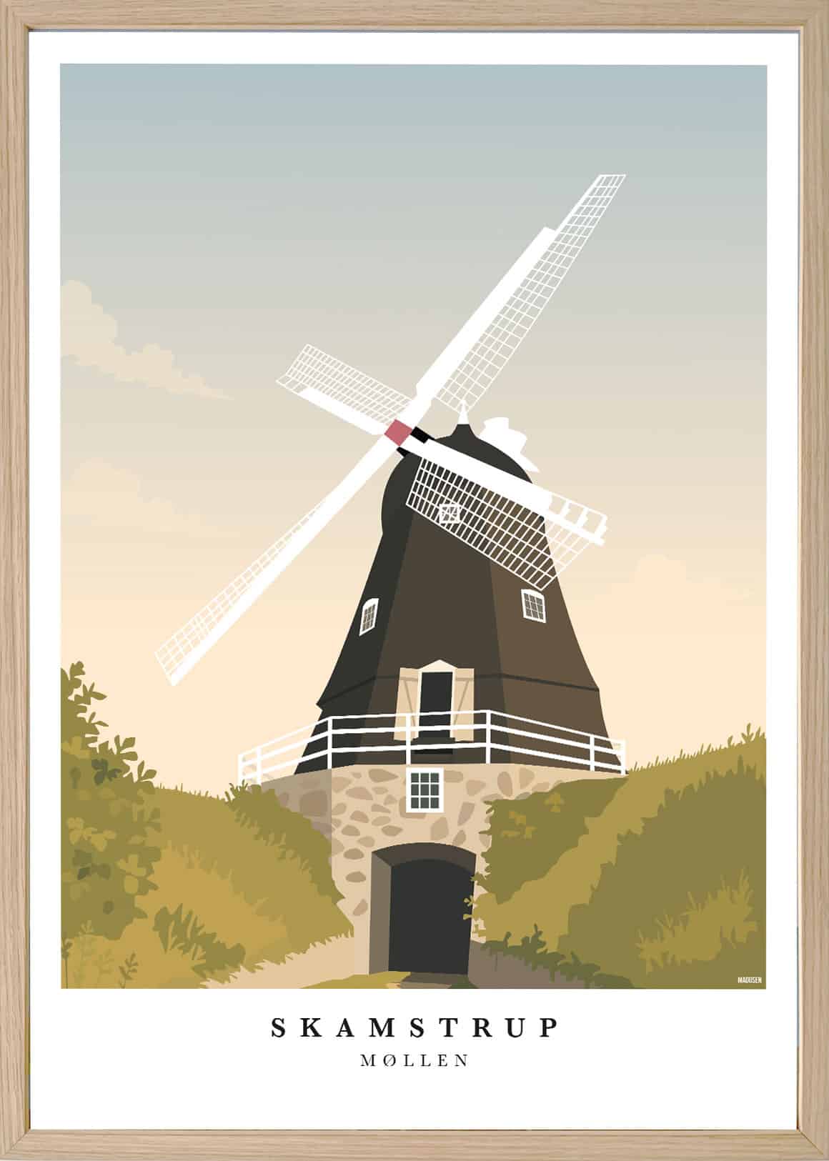Skamstrup Mølle Plakat