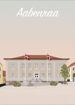 Aabenraa Det Gamle Rådhus Plakat