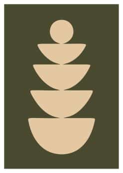 Balanced Shapes Plakat