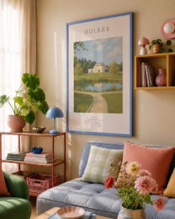 Holbæk Naturkirkegården Margrethe Kapellet Plakat